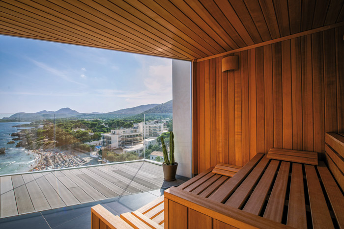 Son Moll Sentits, único su Spa con vista al mar